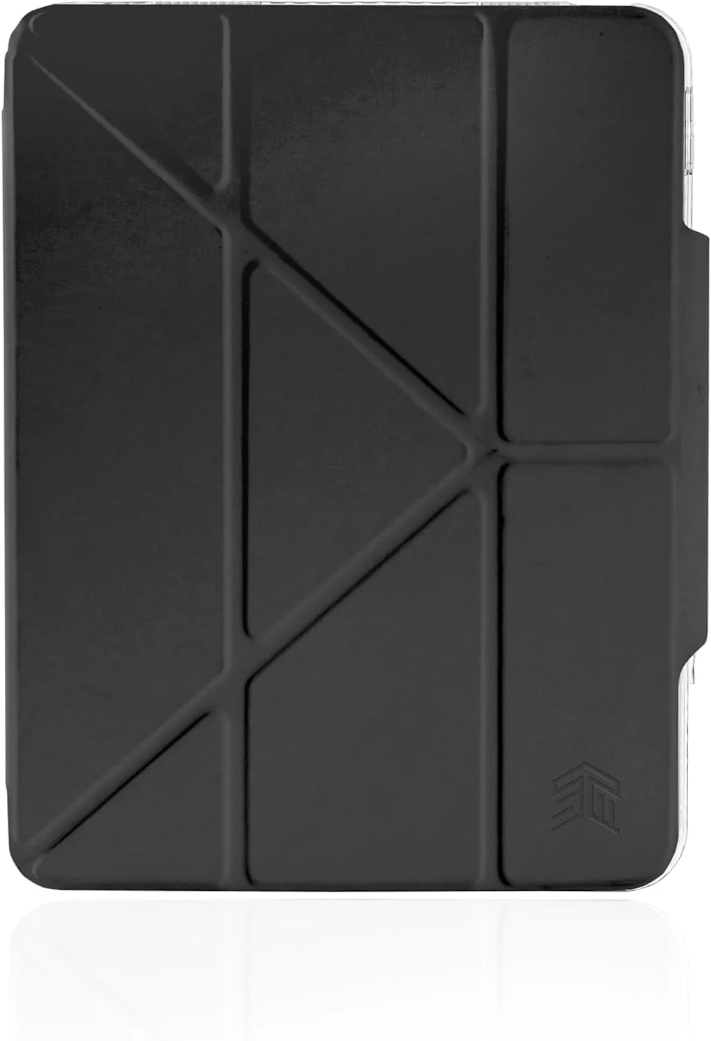 Stm opp (iPad 10th gen) AP - black STM Goods Opp Carrying Case (Folio) Apple iPad (10th Generation) Tablet - Black - Drop Resistant - Thermoplastic Polyurethane (TPU), Polycarbonate, Polyurethane Body - 252 mm Height x 198.1 mm Width x 13 mm Depth view 3