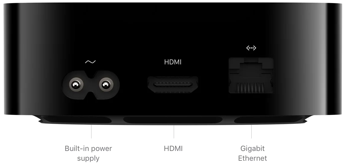 Apple MXH02ZP/A Apple TV 4K 64GB view 4