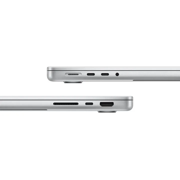 Apple MW2W3ZP/A 14-inch MacBook Pro: Apple M4 chip with 10‑core CPU and 10‑core GPU, 16GB, 512GB SSD - Silver view 3