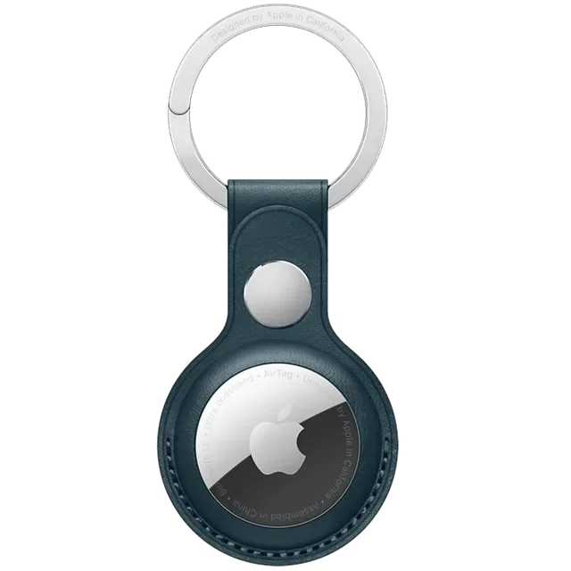 Apple MM043FE/A AirTag Leather Loop - Baltic Blue view 3