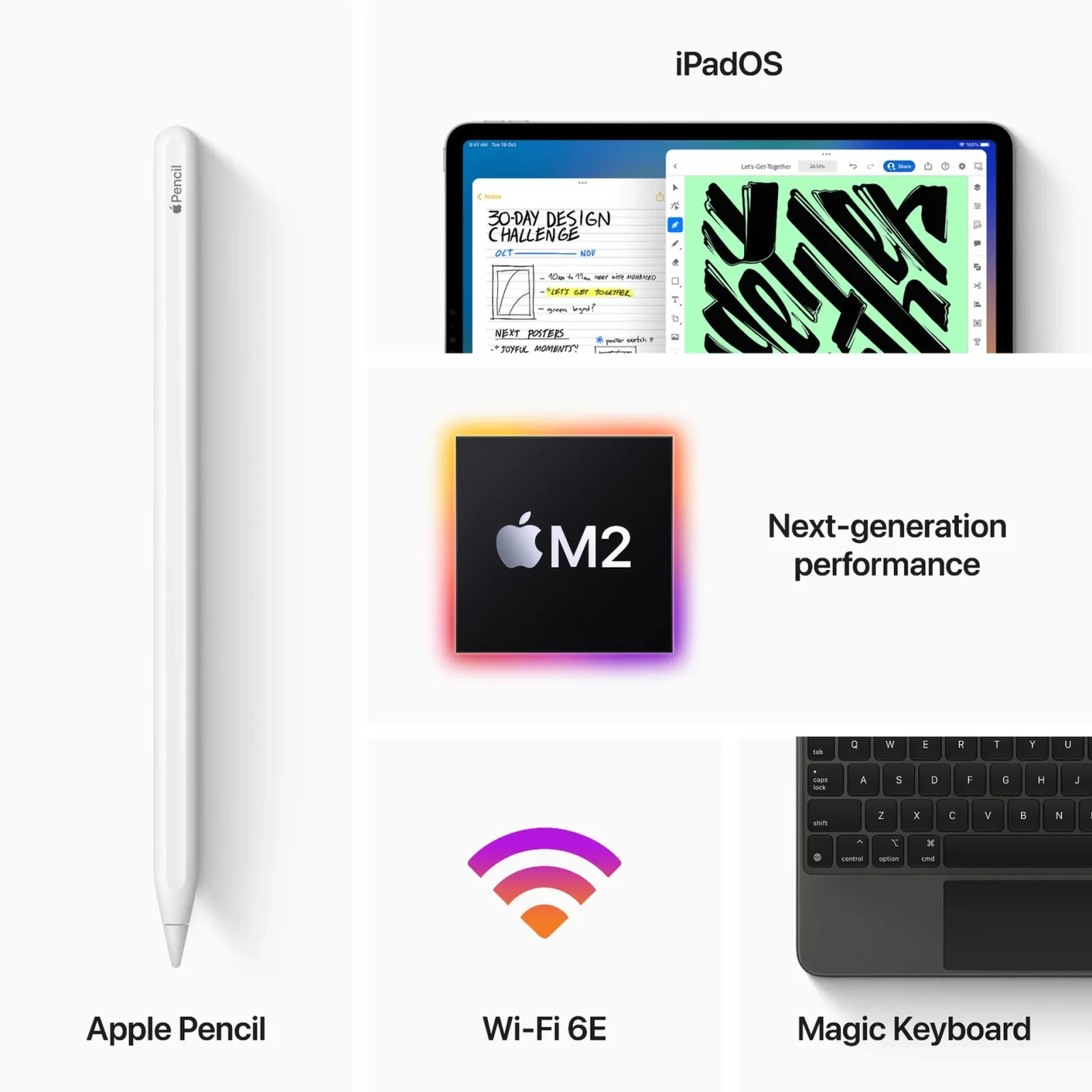 Apple MHNG3ZP/A 12.9-inch iPad Pro Wi‑Fi 128GB - Silver view 3