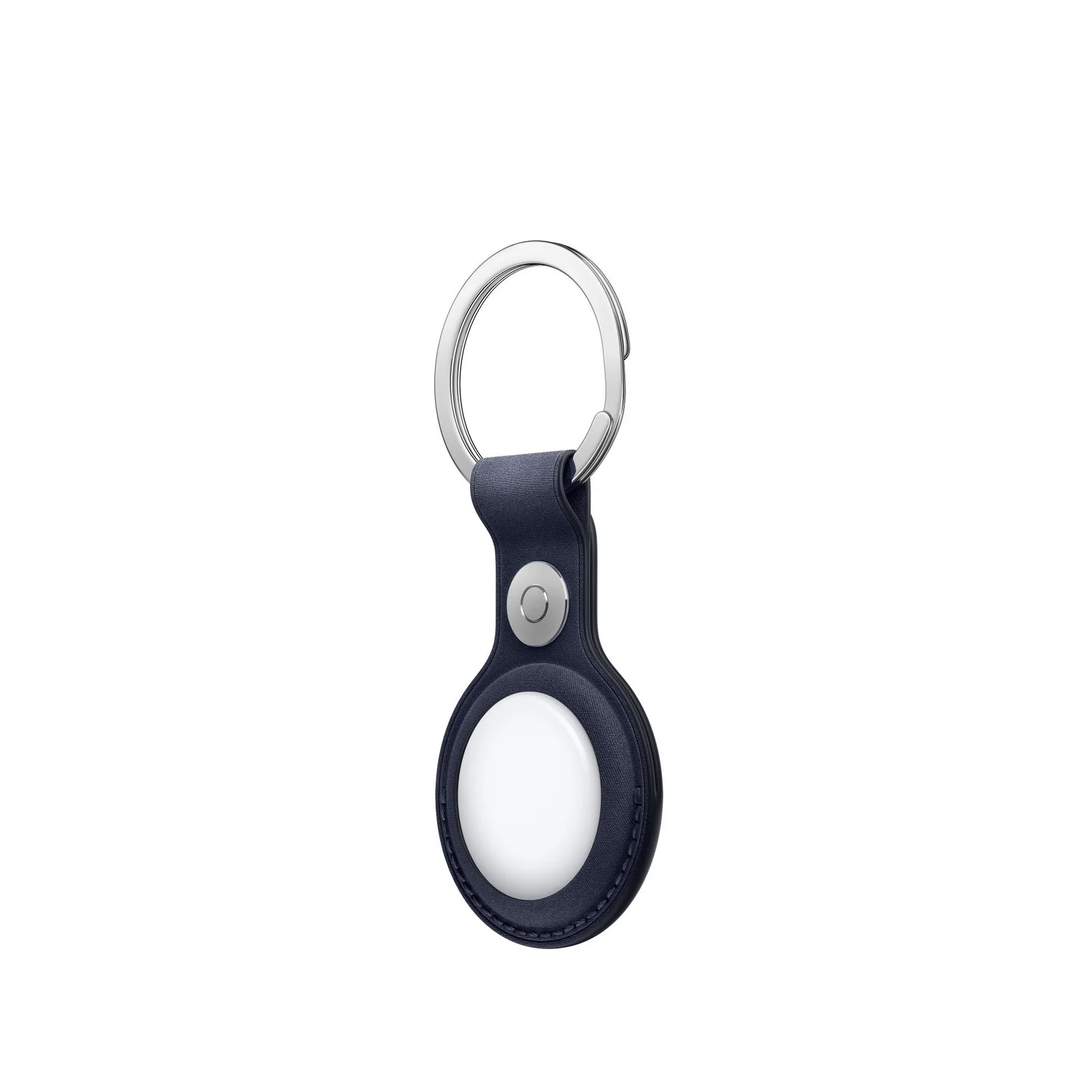 Apple MGG14FE/A AirTag FineWoven Key Ring - Navy view 2