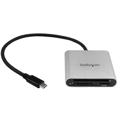 Startech.Com USB 3.0 FLASH MULTI-CARD READER - USB-C StarTech.com Flash Reader - USB Type C - External - 1 Pack - SD, SDHC, SDXC, microSDHC