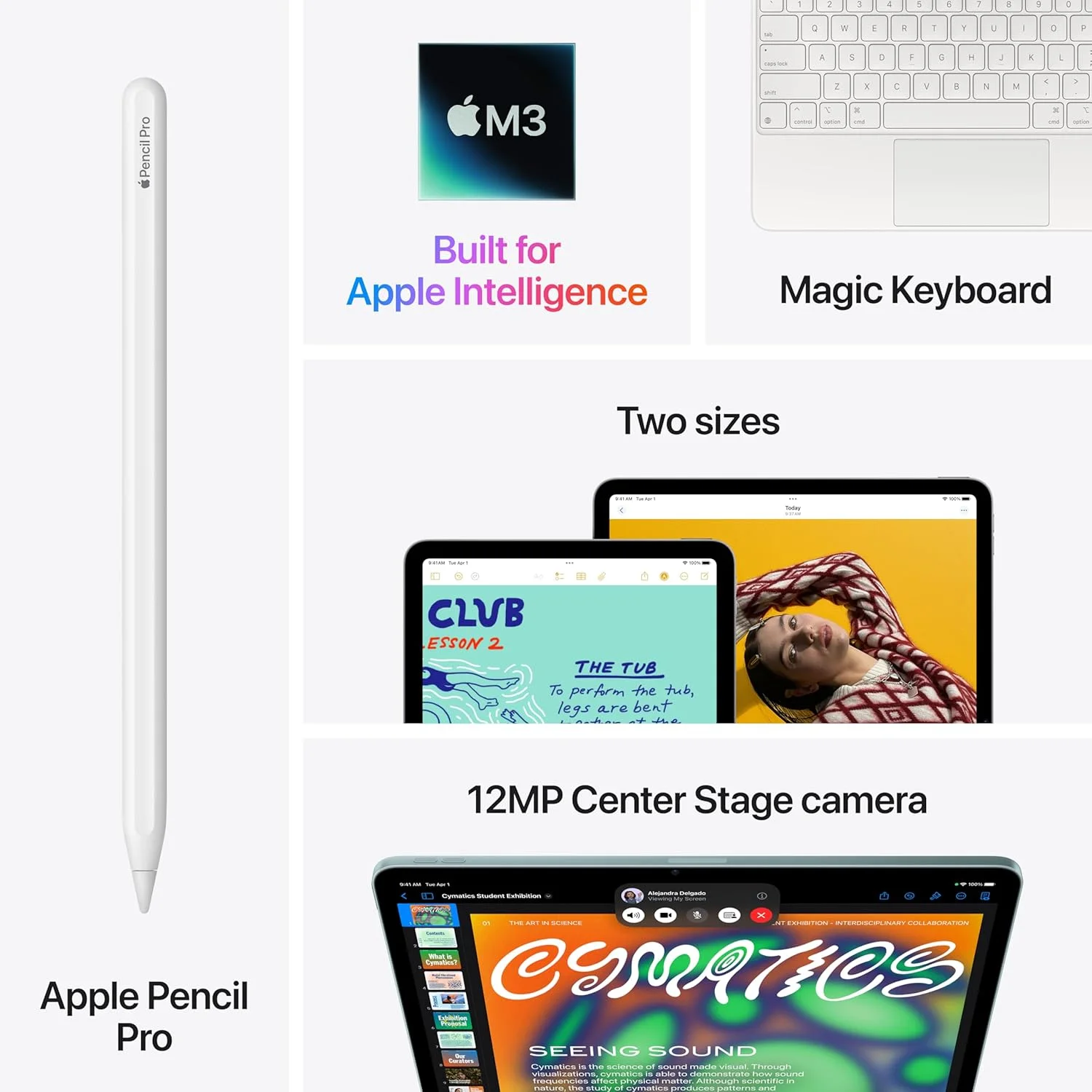 Apple MCNP4ZP/A 13-inch iPad Air Wi-Fi 256GB - Blue view 4