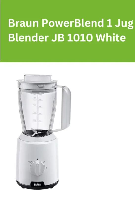 Braun 0X22311113 Braun BLENDER JB1010WH