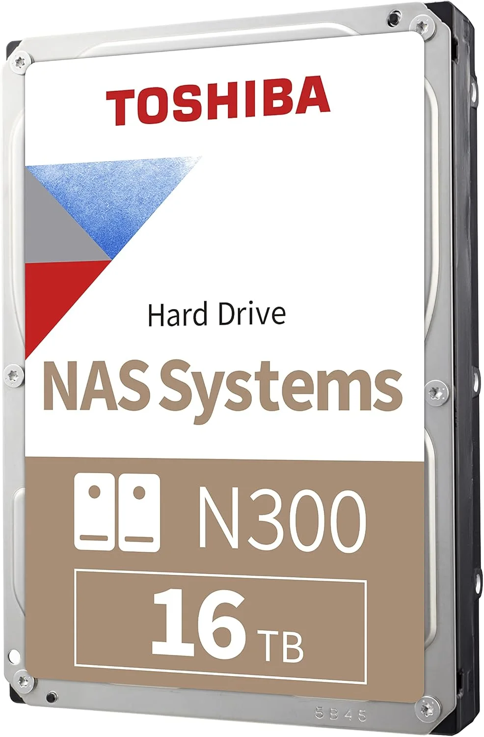TOSHIBA HDWG51GAZSTA TOSHIBA 3.5" N300 16TB 7200RPM 512MB SATA HDD (RETAIL)