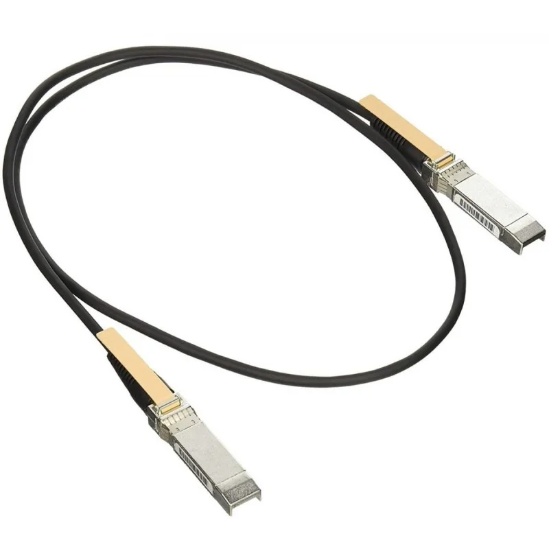 Cisco 10GBASE-CU SFP+ Cable 2 Meter Cisco 2 m Twinaxial Network Cable - Cable for Network Device - First End: 1 x SFF-8431 SFP+ Network - Second End: 1 x SFF-8431 SFP+ Network - Brown