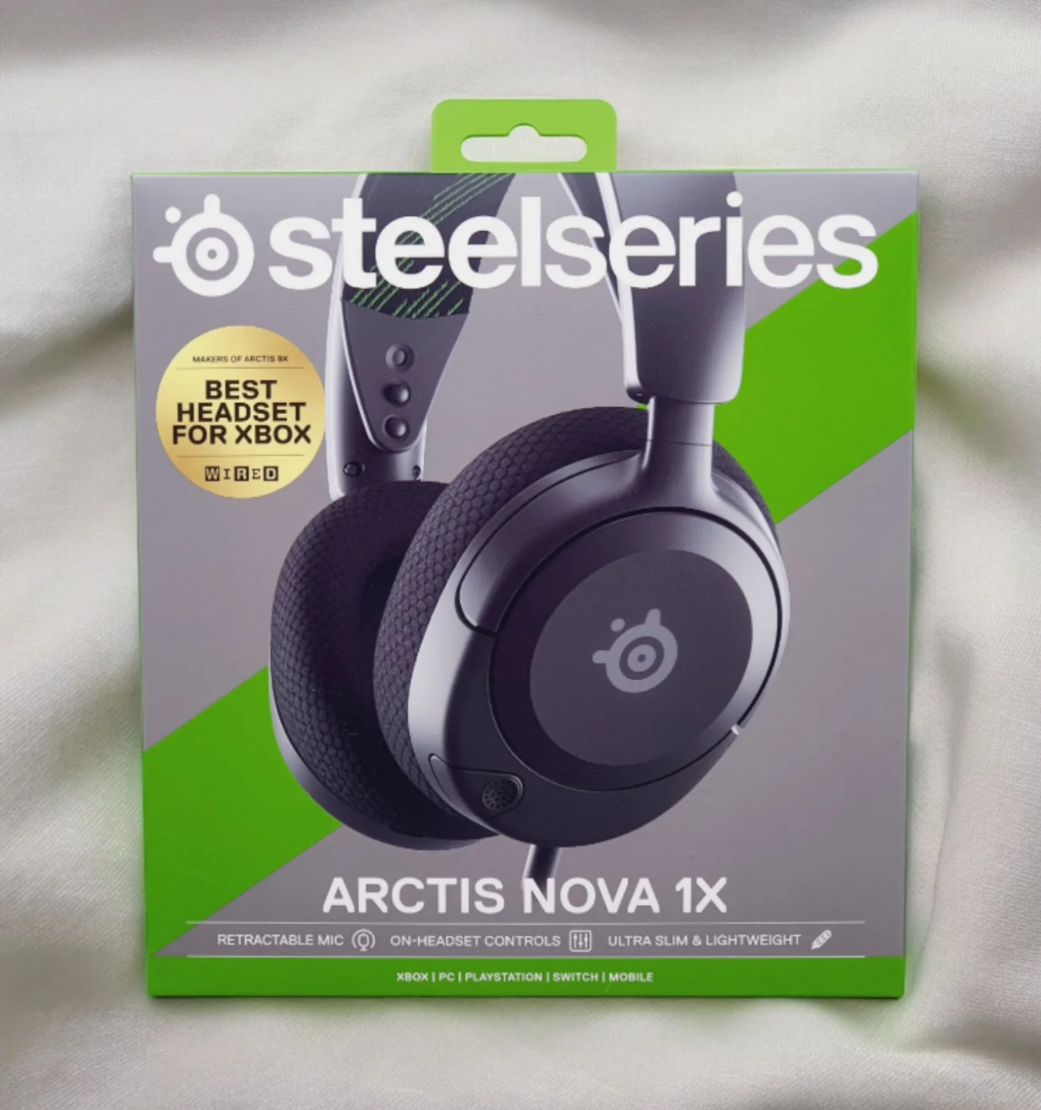SteelSeries 61616 Arctis Nova 1X Wired Gaming Headset for Xbox (Black)