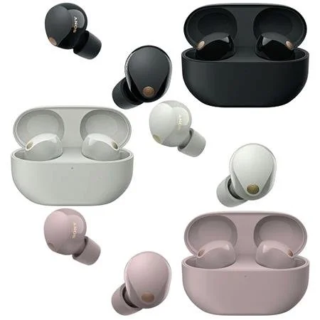 Sony WF-1000XM5 Wireless Noise-Canceling Earbuds (Silver) view 3