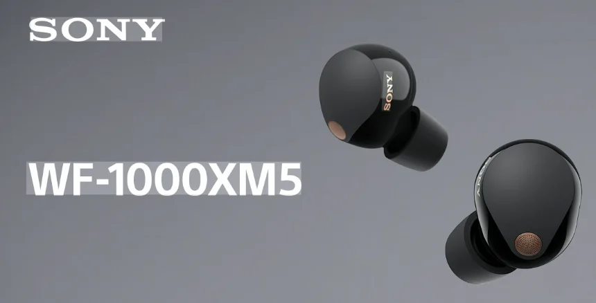 Sony WF-1000XM5 Wireless Noise-Canceling Earbuds (Black)