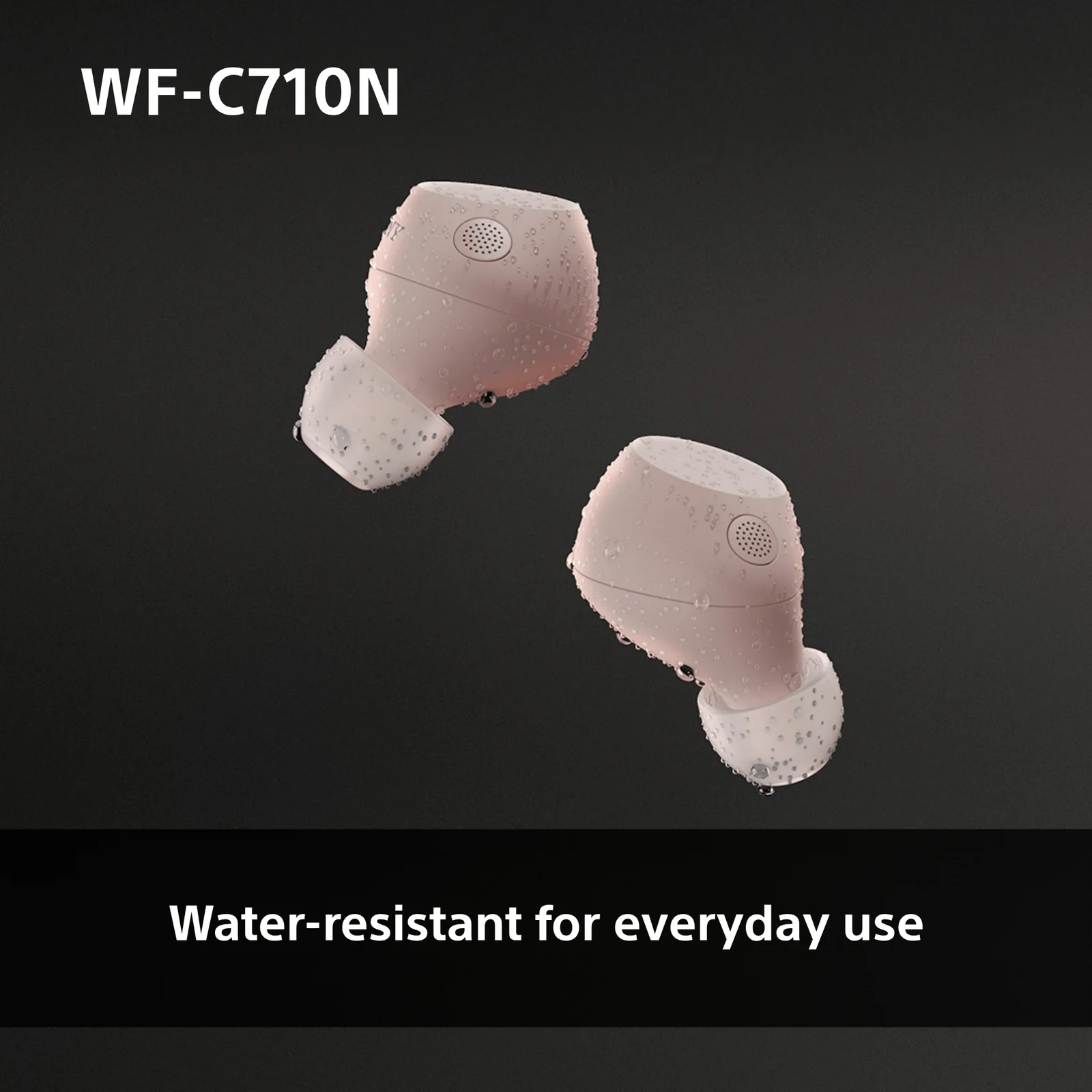 Sony WF-C710N Truly Wireless Noise-Canceling Earbuds (Pink)