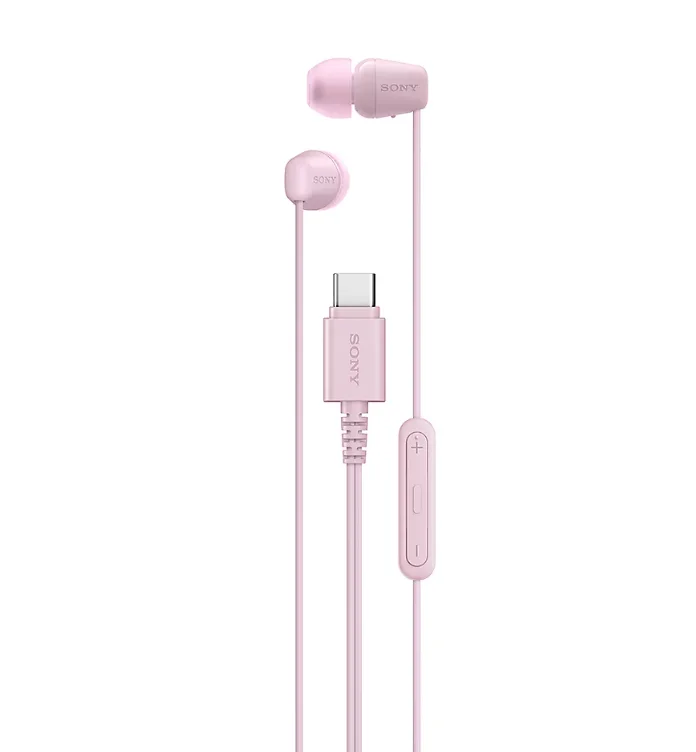 Sony IER-EX15C USB-C Wired In-Ear Headphones (Pink)