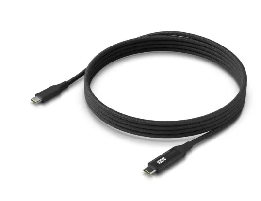 Ubiquiti UACC-Cable-USB-100W-2M-BK USB-C Cable with Charge Display