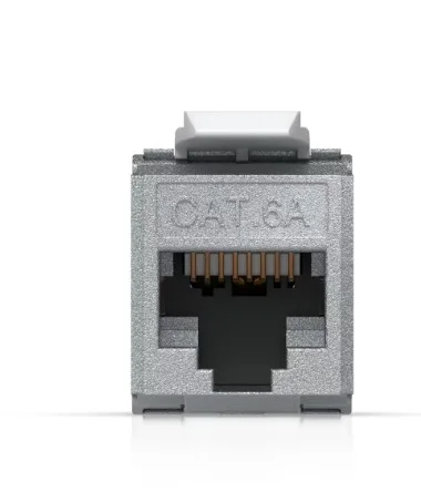 Ubiquiti UACC-Keystone-Jack-C6A Cat6A Keystone Jack, 12-Pack