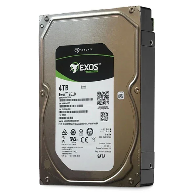 Seagate ST4000NM000B 4TB Exos 7E10 4TB 512N SATA 3.5 SATA 7200rpm