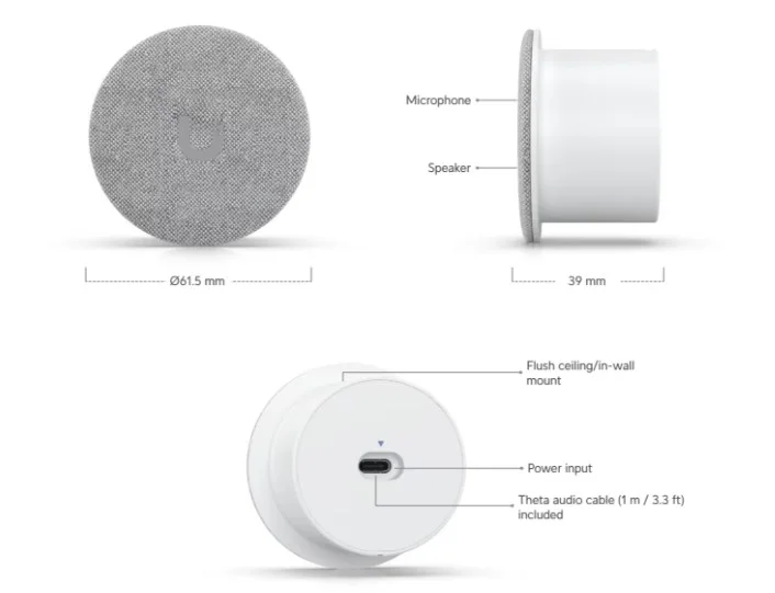 Ubiquiti UVC-AI-Theta-Audio AI Theta Audio