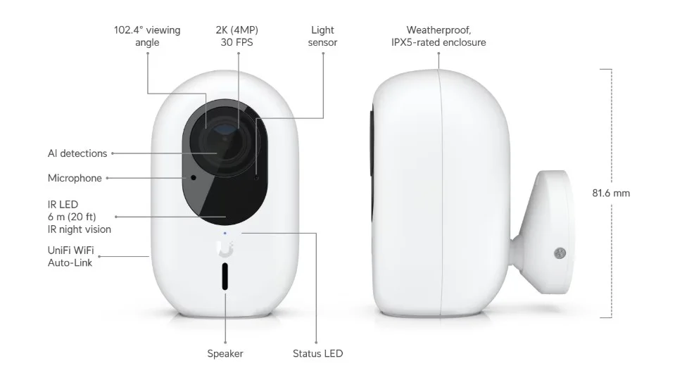 Ubiquiti UVC-G4-INS G4 Instant