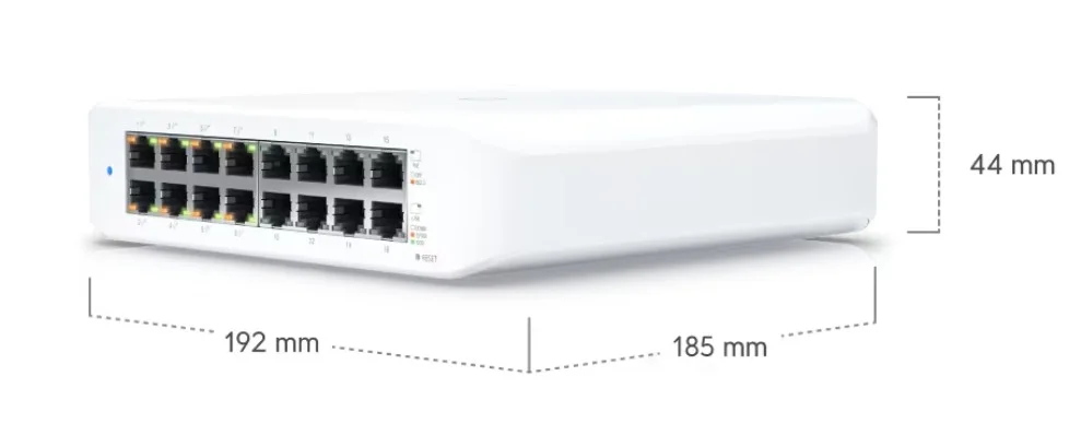 Ubiquiti USW-Lite-16-POE (45W) Lite 16 PoE view 2