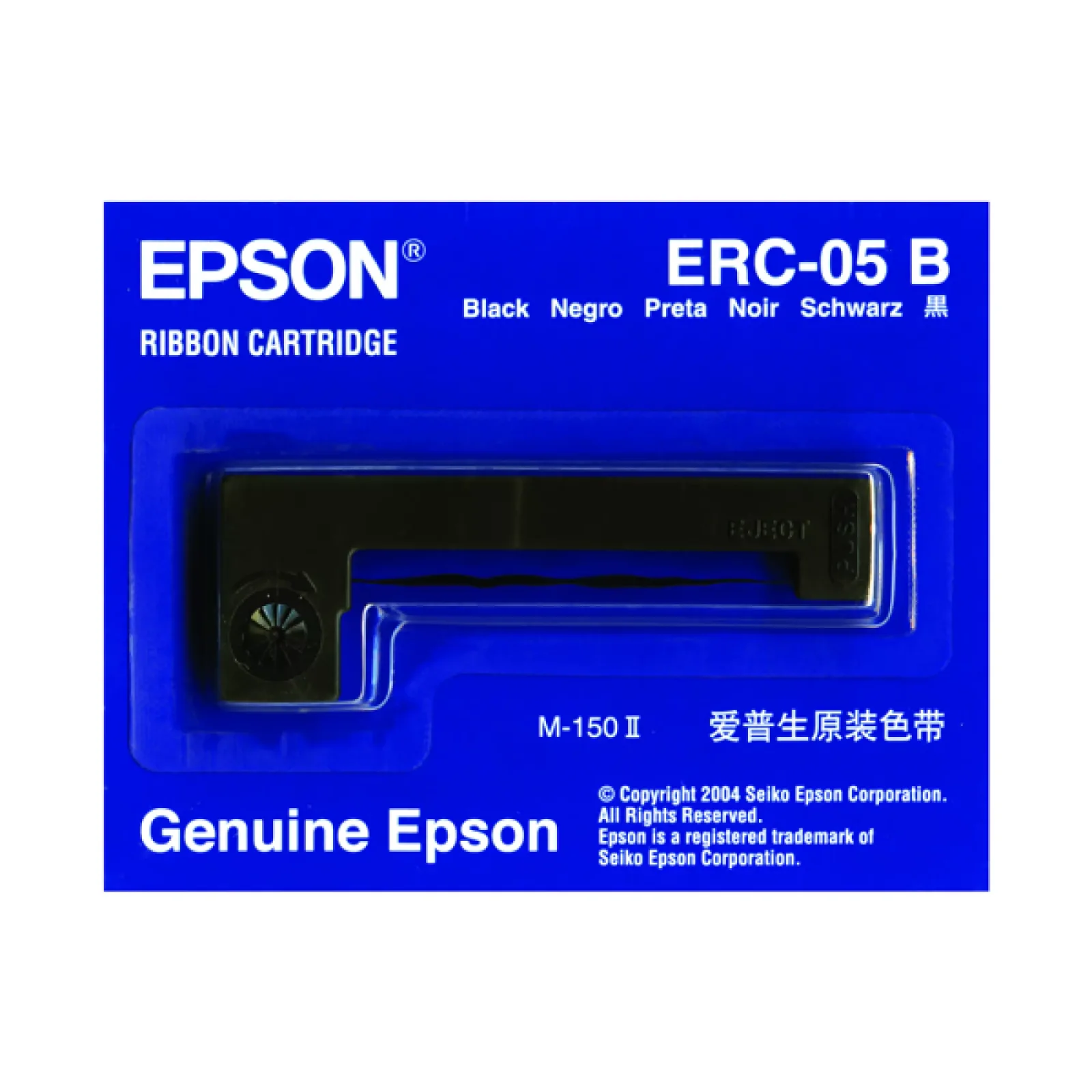 EPSON C43S015352 ERC‑05B Ribbon Cartridge (Black)