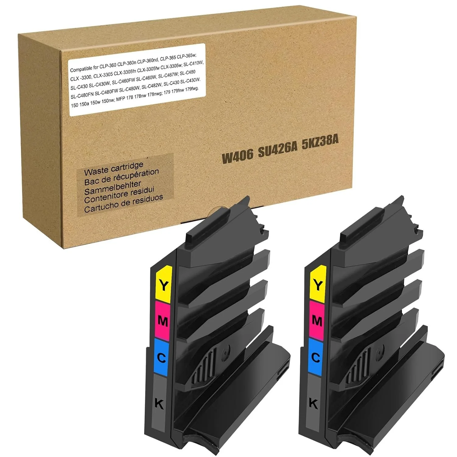 Hp CLT-W406 TONER COLLECTION UNIT HP Waste Toner Unit - Black, Cyan, Magenta, Yellow - Laser