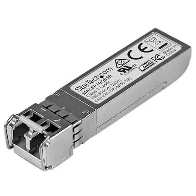 Startech.Com Cisco Meraki MA-SFP-10GB-SR SFP+ - MM LC StarTech.com SFP+ - 1 x LC Duplex 10GBase-SR Network - 1 Each - For Data Networking, Optical Network - Optical Fiber - Multi-mode - 10 Gigabit Ethernet - 10GBase-SR - Hot-pluggable, Hot-swappable