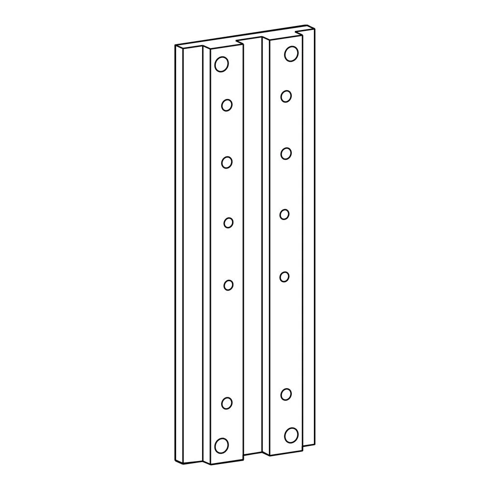 Ergotron 97-091 Track Mount Bracket Kit for Arms, Pivots and Universal CPU Holder