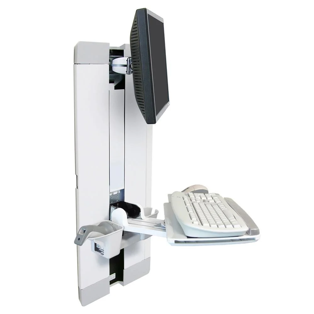 Ergotron 60-609-216 StyleView® Vertical Lift, Patient Room (white)