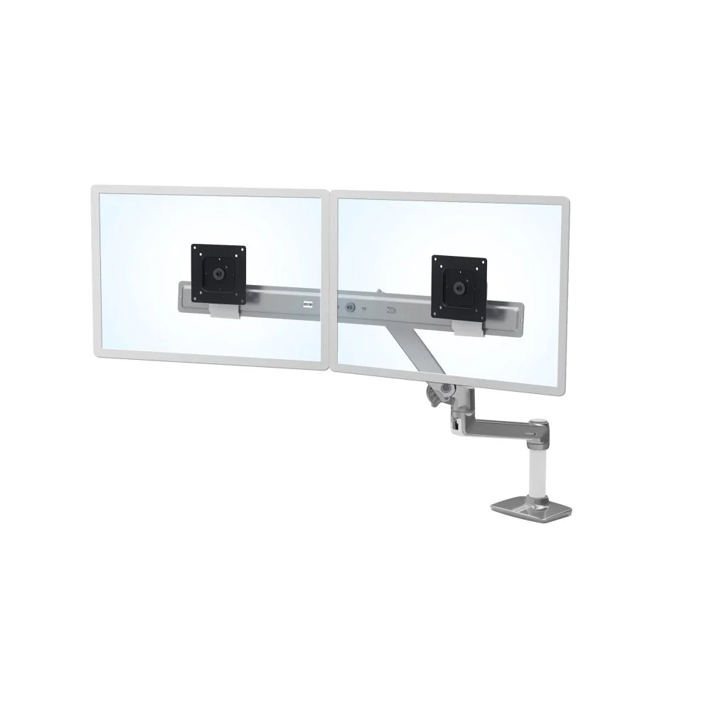 Ergotron 45-489-026 LX Desk Dual Direct Arm, Polished
