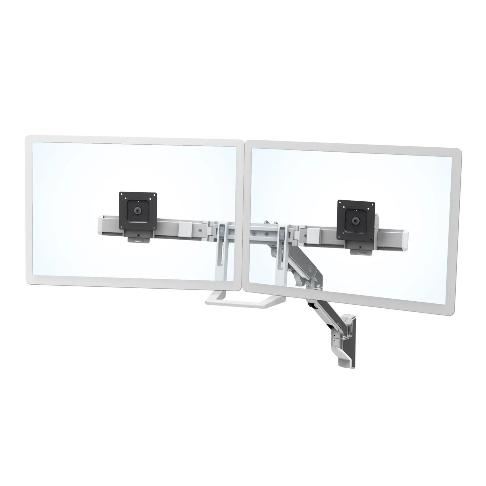 Ergotron 45-479-026 HX Wall Dual Monitor Arm, Polished