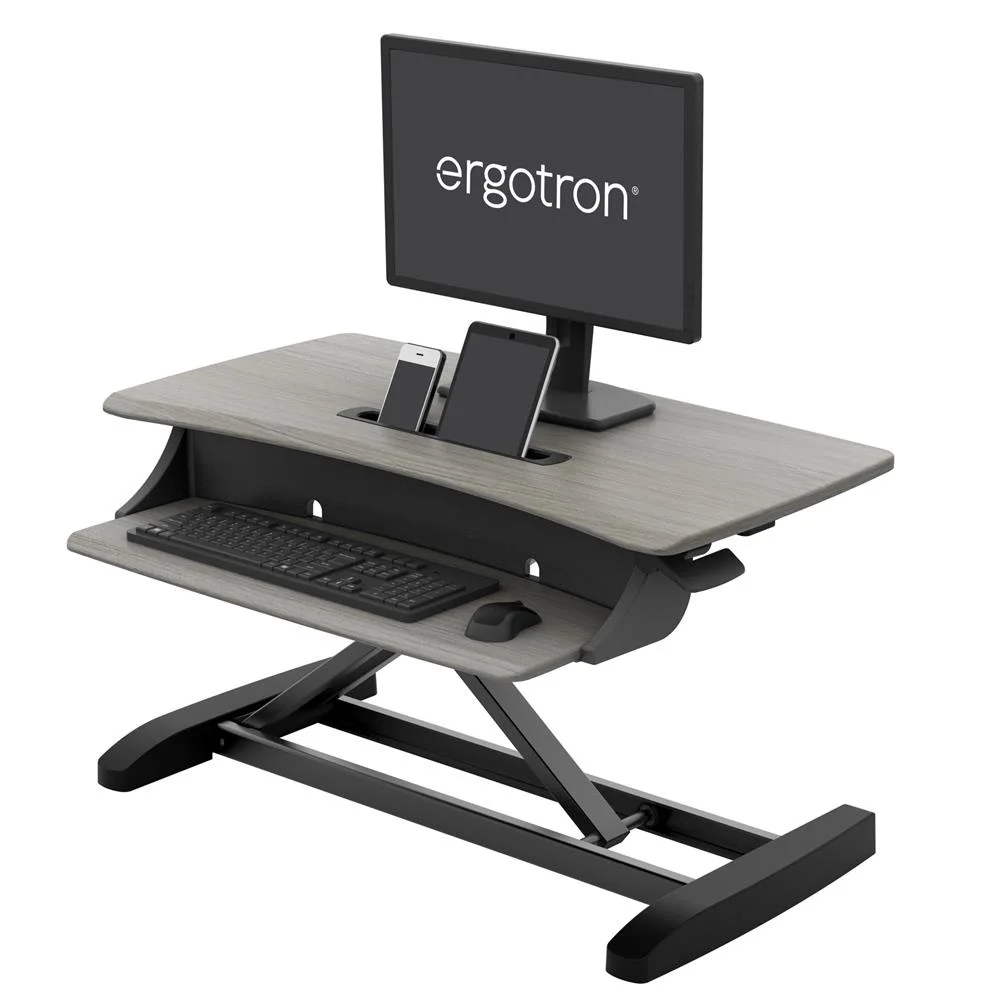 Ergotron 33-458-917 WorkFit-Z Mini Sit-Stand Desktop