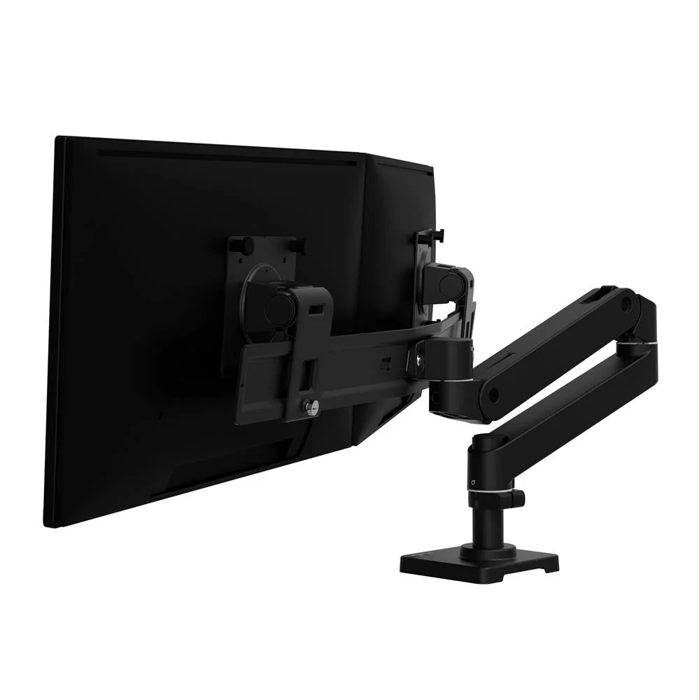 Ergotron 45-684-292 LX PRO ARM, DUAL DIRECT DESK MOUNT, WCB