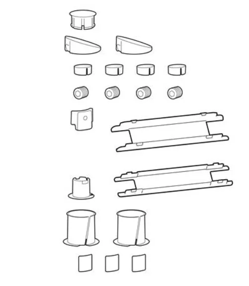 Ergotron 98-743-629 ACCESSORY, SPARE PARTS KIT, LX PRO DESK SKUS, ESW