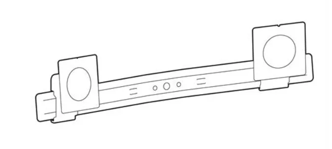 Ergotron 98-737-292 ACCESSORY, LX PRO DUAL DISPLAY BOW END, WCB