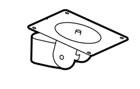 Ergotron 98-735-290 ACCESSORY, LX PRO DISPLAY END, ESW