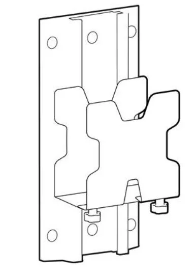 Ergotron 98-721-290 ACCESSORY, MINI PC MOUNT FOR LX PRO WALL SYSTEM, ESW