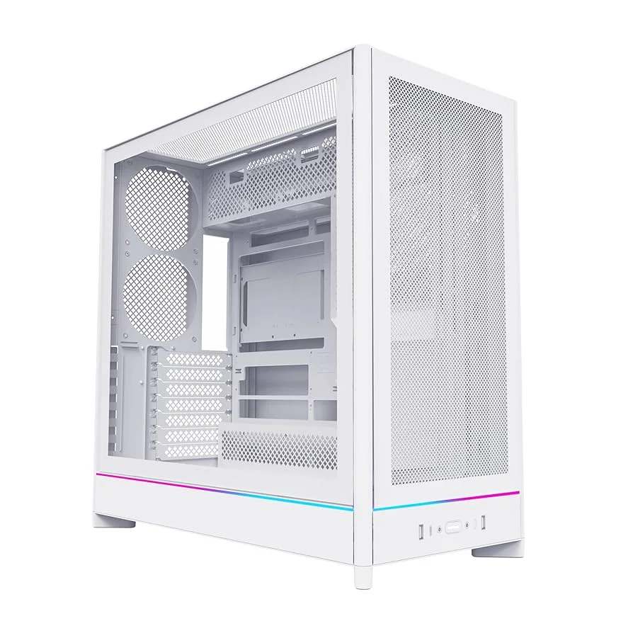 MONTECH HS01 White (Mesh Front) view 2