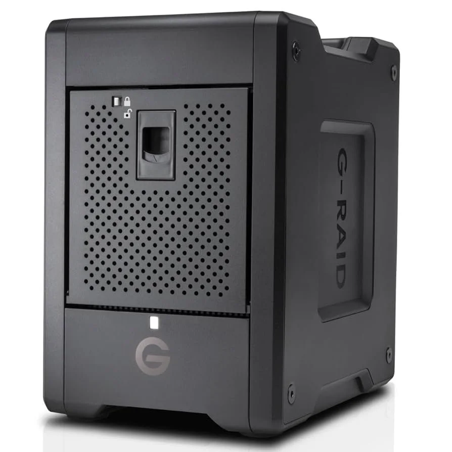 SanDisk Professional G-RAID SHUTTLE 4 52TB Thunderbolt 3 External Hard Drive-SDPHK2H-052T-SBAAD
