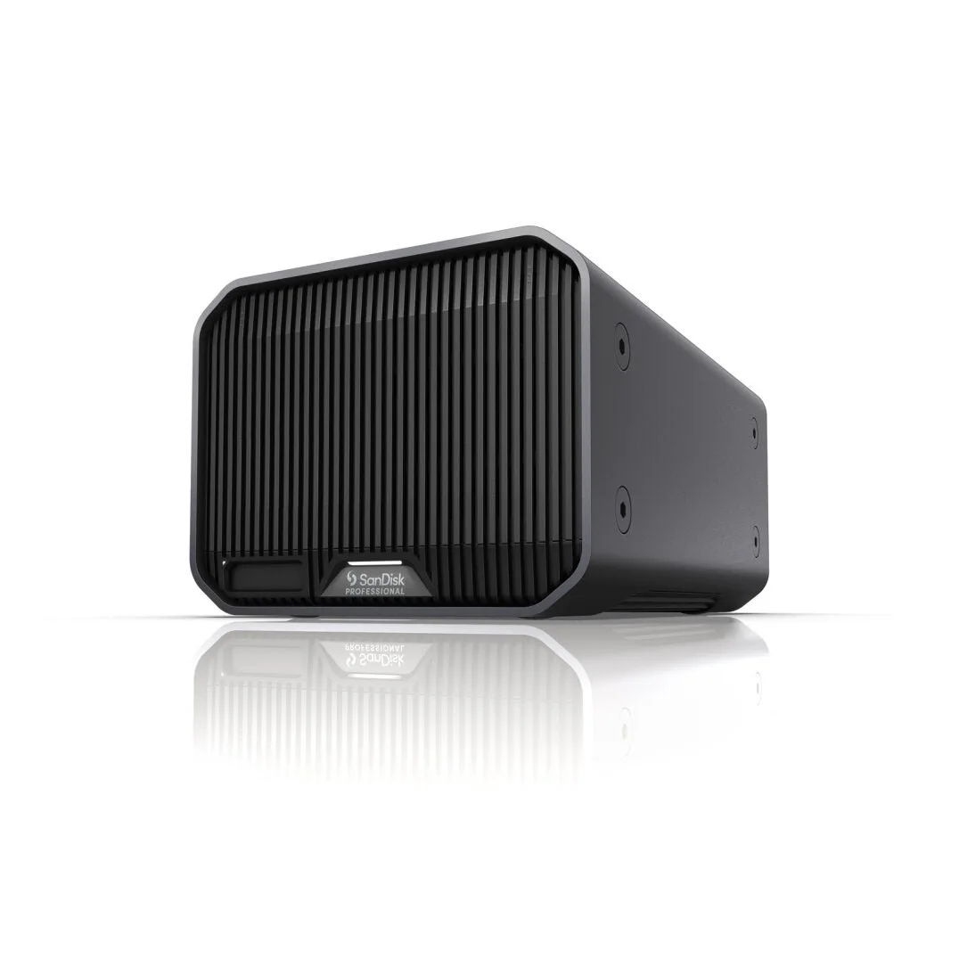 SanDisk Professional G-RAID SHUTTLE 1 12TB Thunderbolt 3 External Hard Drive-SDPHH2H-012T-SBAAD