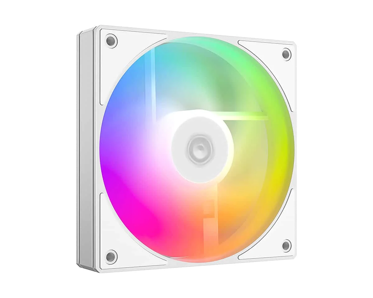 ID-Cooling AS 120 ARGB PWM Fan - White(IDC-AS-120-ARGB-W)