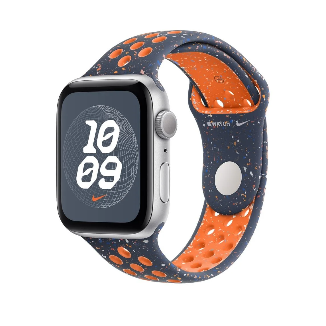 APPLE MYLA3FE/A 46mm Blue Flame Nike Sport Band - S/M