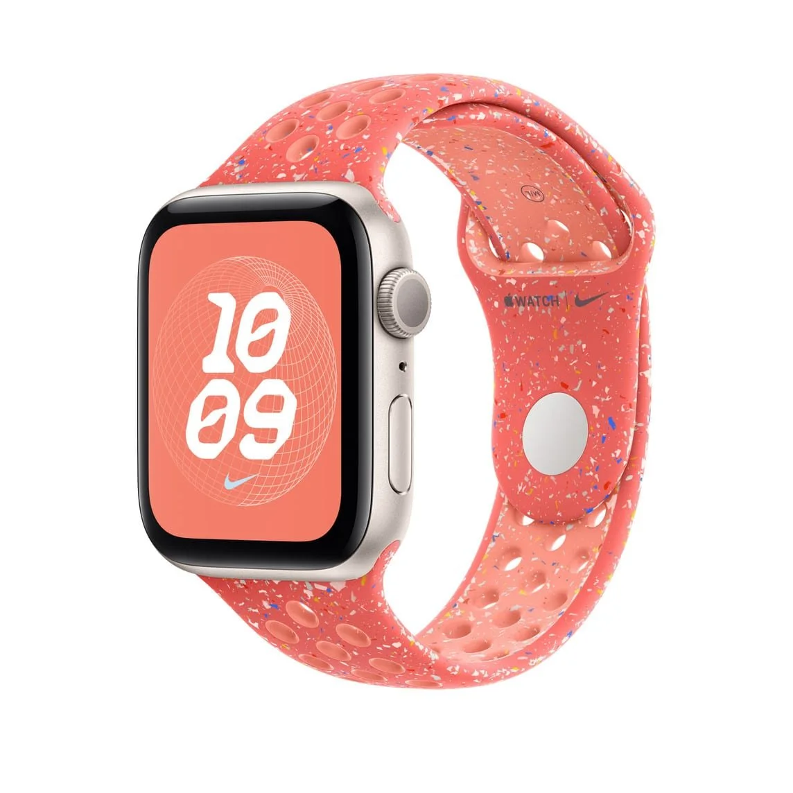 APPLE MYL23FE/A 42mm Magic Ember Nike Sport Band - S/M