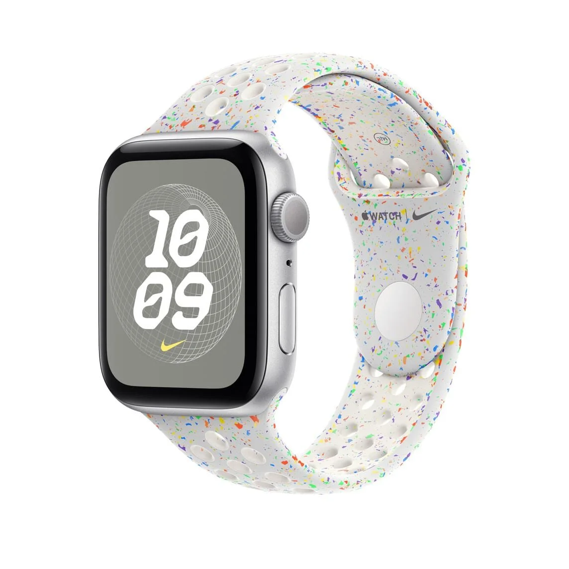 APPLE MYL43FE/A 46mm Pure Platinum Nike Sport Band - S/M