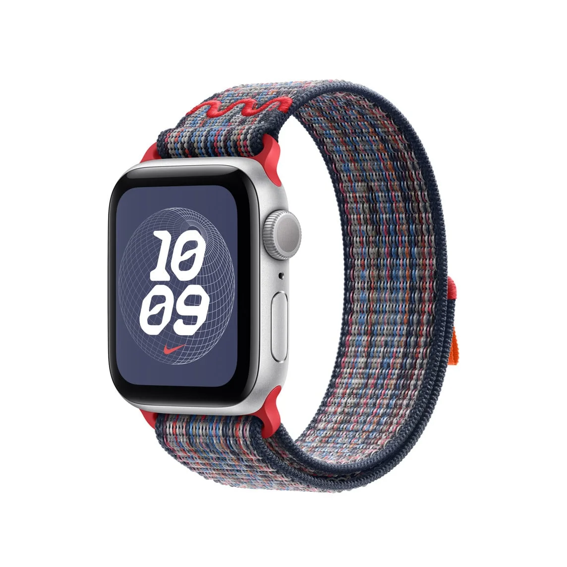 APPLE MXU03FE/A 42mm Blue/Red Nike Sport Loop