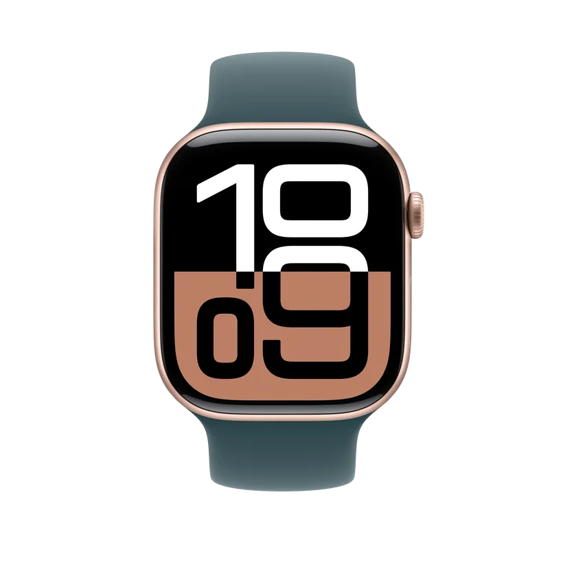APPLE MXLR3FE/A 46mm Lake Green Sport Band - M/L
