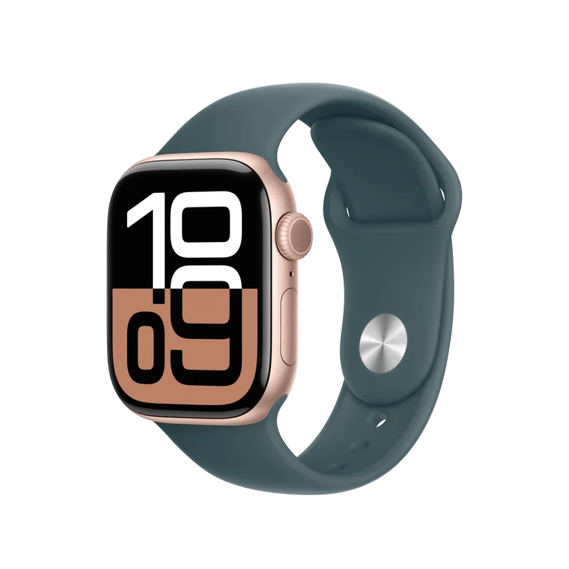 APPLE MXL93FE/A 42mm Lake Green Sport Band - S/M
