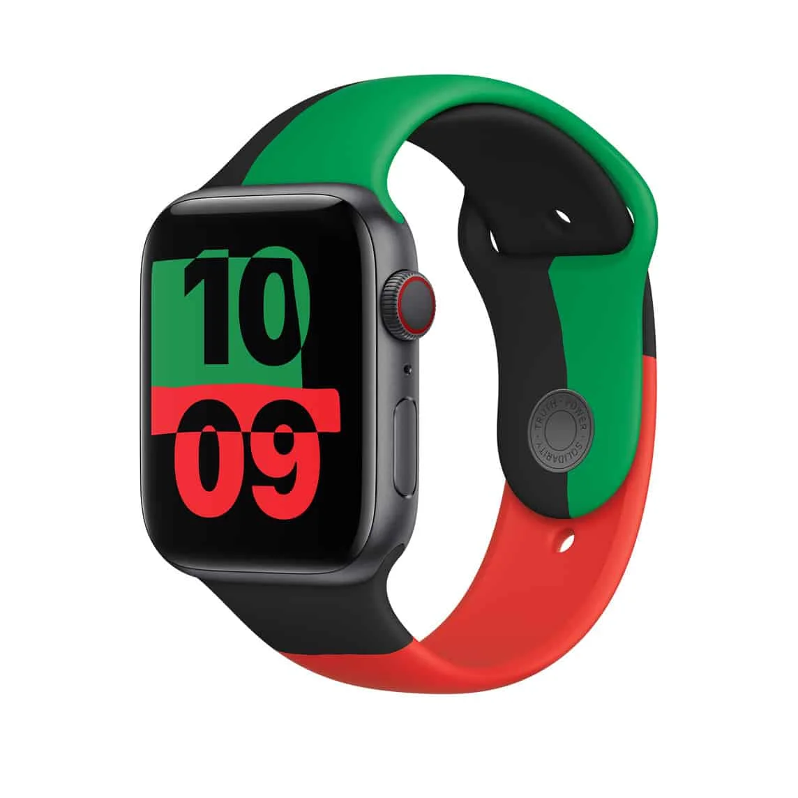 APPLE MUQ53FE/A 40mm Black Unity Sport Band - S/M