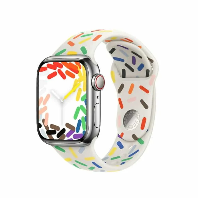 APPLE MUQ23FE/A 41mm Pride Edition Sport Band - M/L