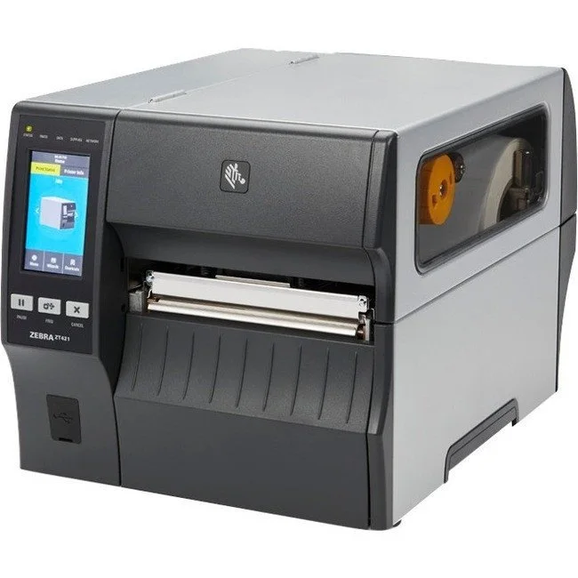 Zebra TT PRINTER ZT421; 6 300 DPI UK/AU/JP/E Zebra ZT421 Industrial Direct Thermal/Thermal Transfer Printer - Monochrome - Label Print - USB - Serial - Bluetooth - 1143 mm Print Length x 167.64 mm (6.60") Print Width - 254 mm/s Mono - 300 dpi - 178 mm Label Width x 990.60 mm Label Length