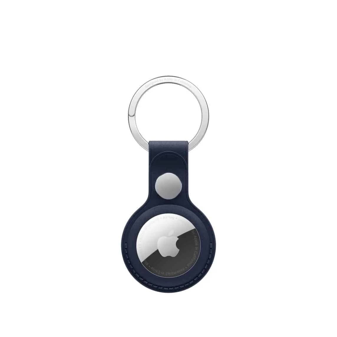 APPLE MA7H4FE/A AirTag FineWoven Key Ring - Deep Blue