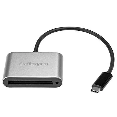 Startech.Com CFast 2.0 Card Reader / Writer - USB C StarTech.com Flash Reader - USB Type C - External - 1 Each - CFast Card